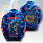 Iron Maiden 2026 World Tour 3D Apparel – HOATT21435