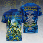 Iron Maiden 2026 World Tour 3D Apparel – HOATT15493