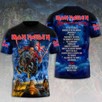 Iron Maiden 2026 World Tour 3D Apparel – HOATT16046
