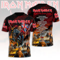 Iron Maiden 2026 World Tour 3D Apparel – HOATT16410
