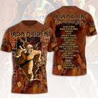Iron Maiden 2026 World Tour 3D Apparel – HOATT16513
