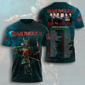 Iron Maiden 2026 World Tour 3D Apparel – HOATT16614