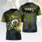Iron Maiden 2026 World Tour 3D Apparel – HOATT16995