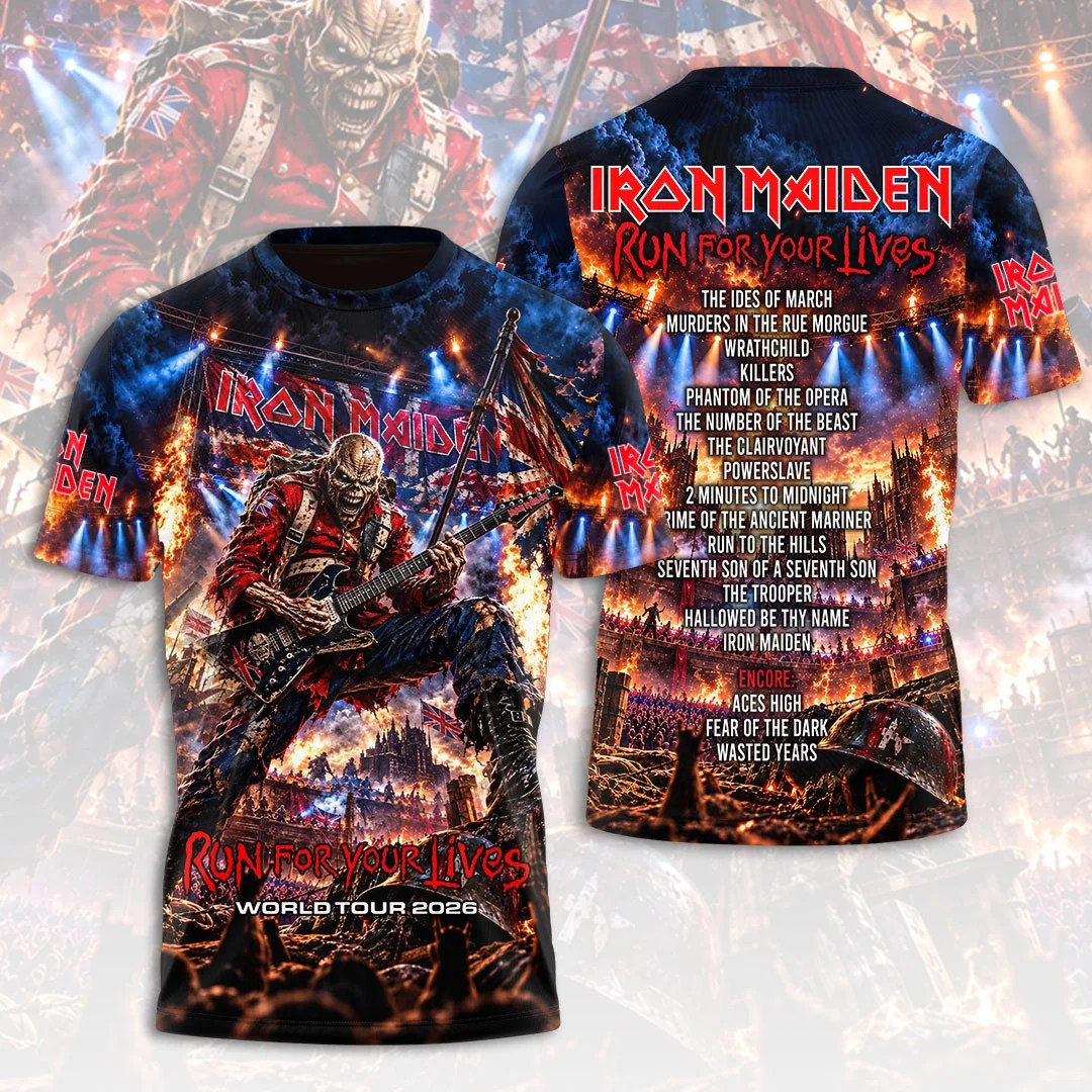 Iron Maiden 3D Apparel – HOATT21364