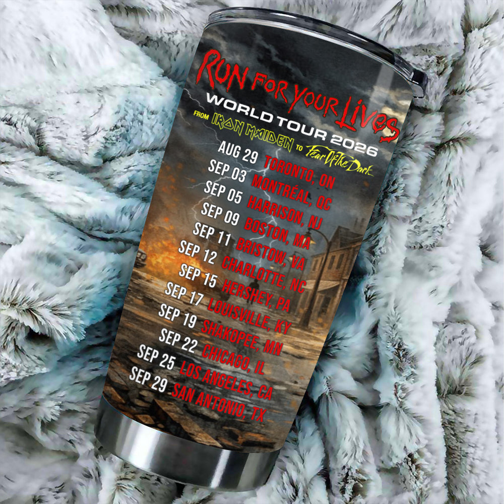 Iron Maiden 2026 World Tour Tumbler Cup – MAITM15007