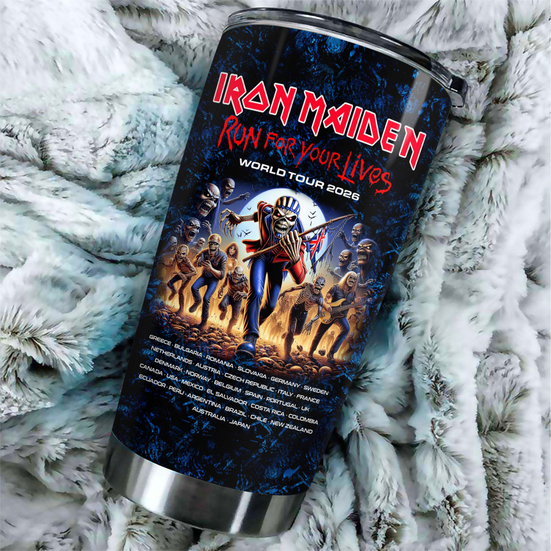 Iron Maiden 2026 World Tour Tumbler Cup – HOATT16594