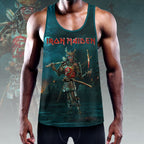 Iron Maiden 2026 World Tour Y-Back Muscle Tank Top – HOATT17651