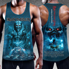 Iron Maiden 2026 World Tour Y-Back Muscle Tank Top – HOATT16876