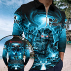Iron Maiden 2026 World Tour Zip Polo Shirt – HOATT17647