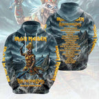 Iron Maiden 2026 World Tour 3D Apparel – HOATT21323