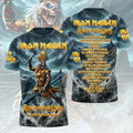 Iron Maiden 2026 World Tour 3D Apparel – HOATT21323