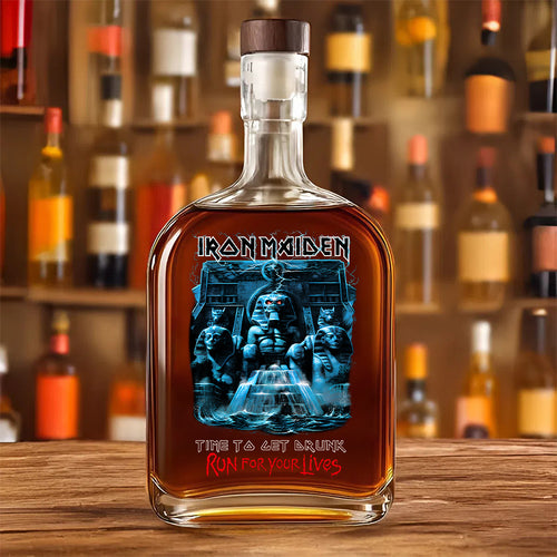 Iron Maiden 25oz Empty Whiskey Bottle – TANTN 15031
