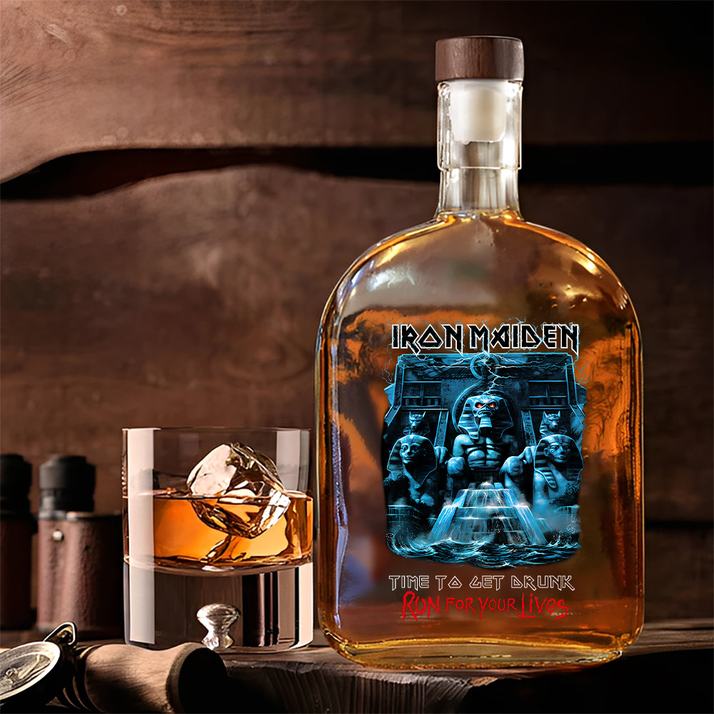 Iron Maiden 25oz Empty Whiskey Bottle – TANTN 15031