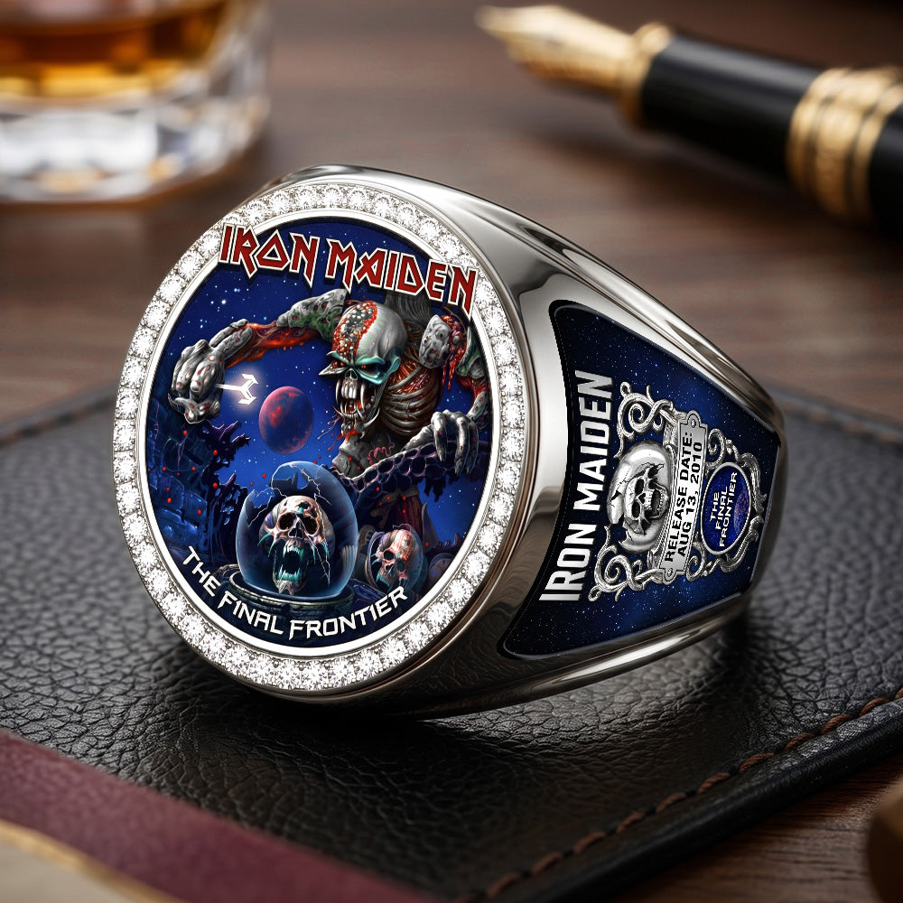 Iron Maiden 3D Engraved Ring – TMTHU7750