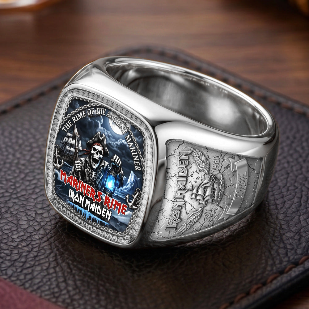 Iron Maiden 3D Engraved Ring – TMTHU8042
