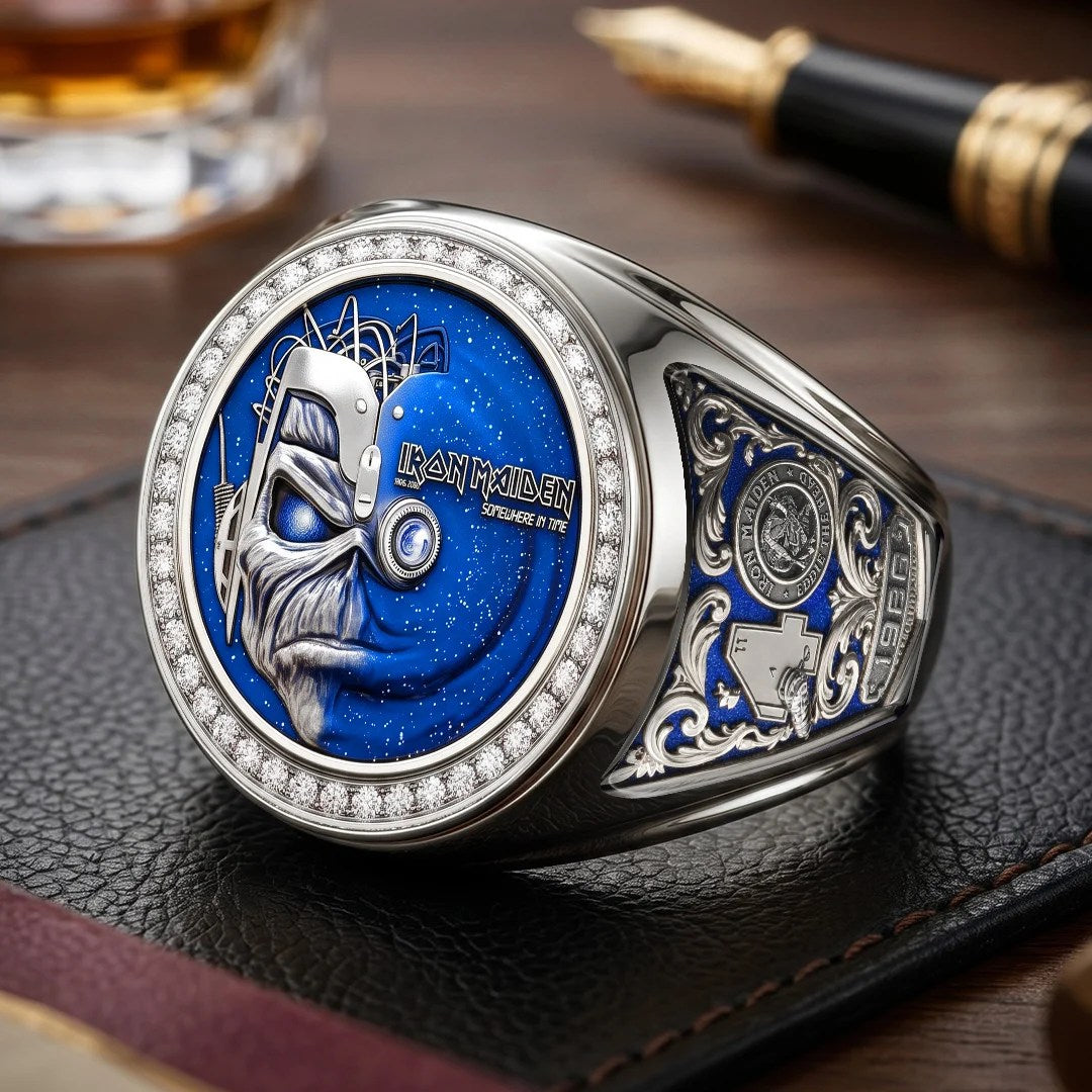 Iron Maiden 3D Engraved Ring – TMTHU9372