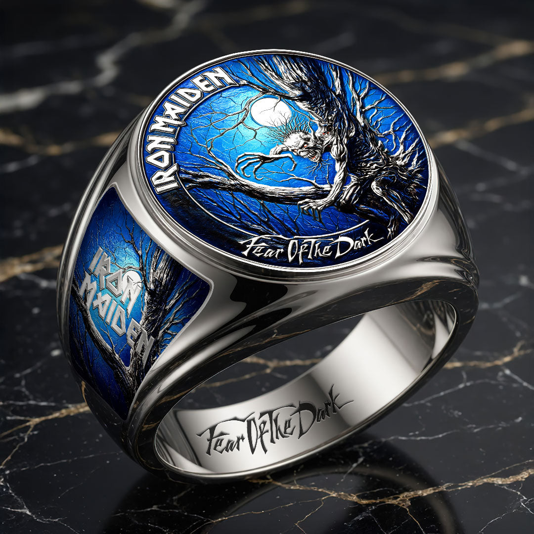 Iron Maiden 3D Engraved Ring – HOATT19342