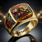 Iron Maiden 3D Engraved Ring – HOATT19343