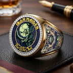 Iron Maiden 3D Engraved Ring – TMTHU7389