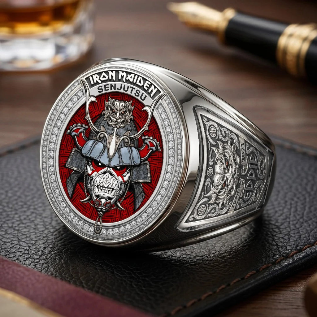 Iron Maiden 3D Engraved Ring – TMTHU9393
