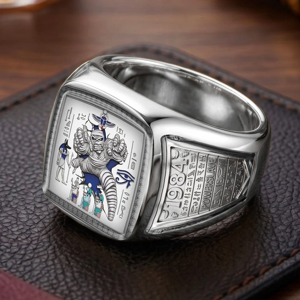 Iron Maiden 3D Engraved Ring – TMTHU9396