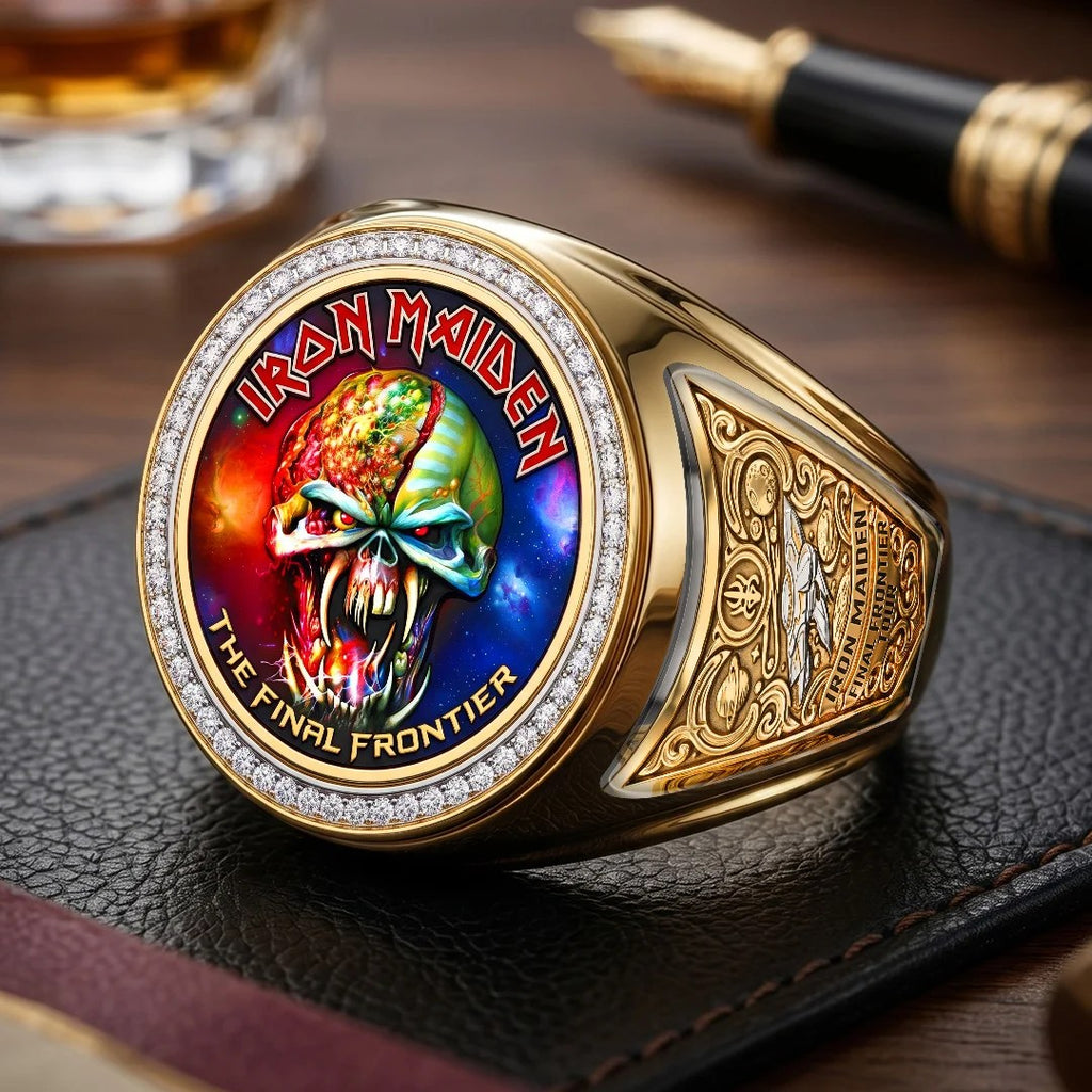 Iron Maiden 3D Engraved Ring – TMTHU9570