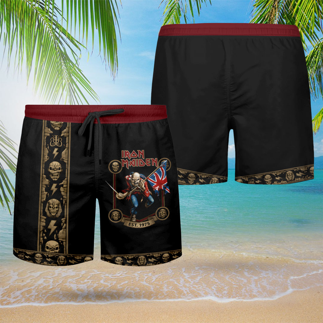 Iron Maiden 3D Hawaiian Apparel – TMTHU7312