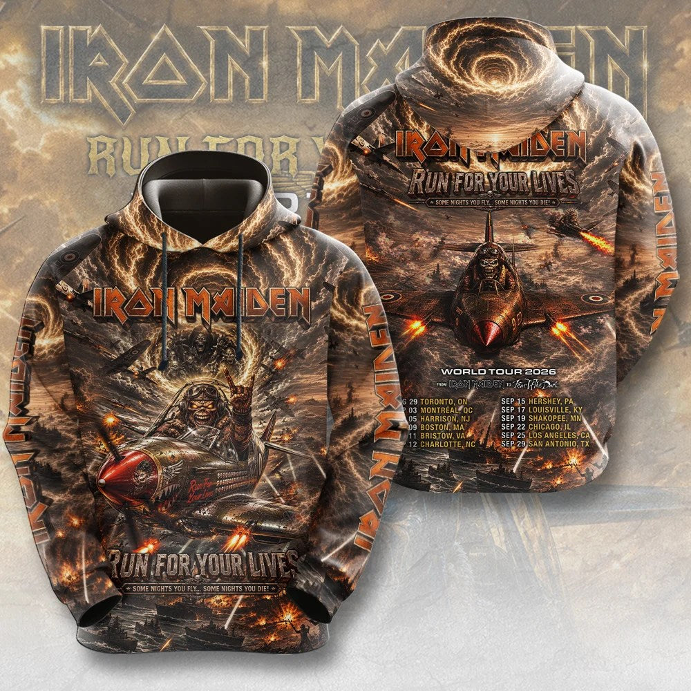 Iron Maiden 3D Apparel – TMTHU8605