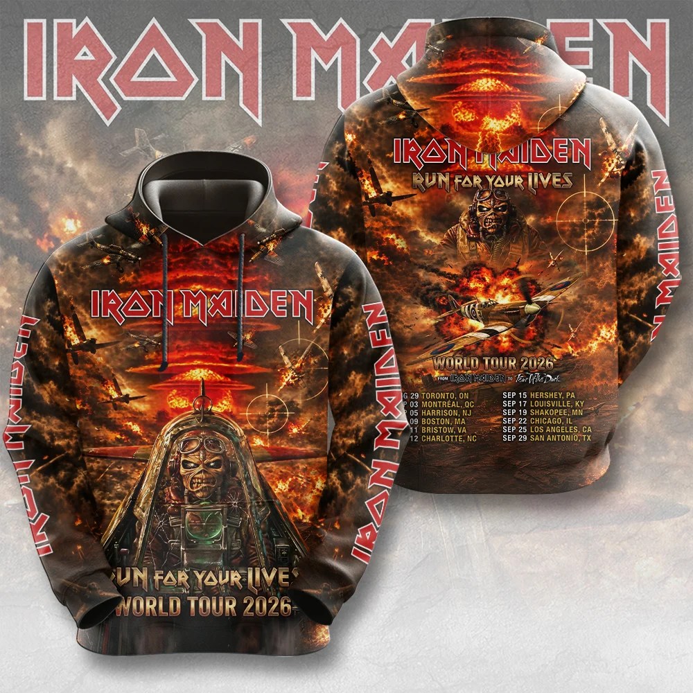 Iron Maiden 3D Apparel – TMTHU8612