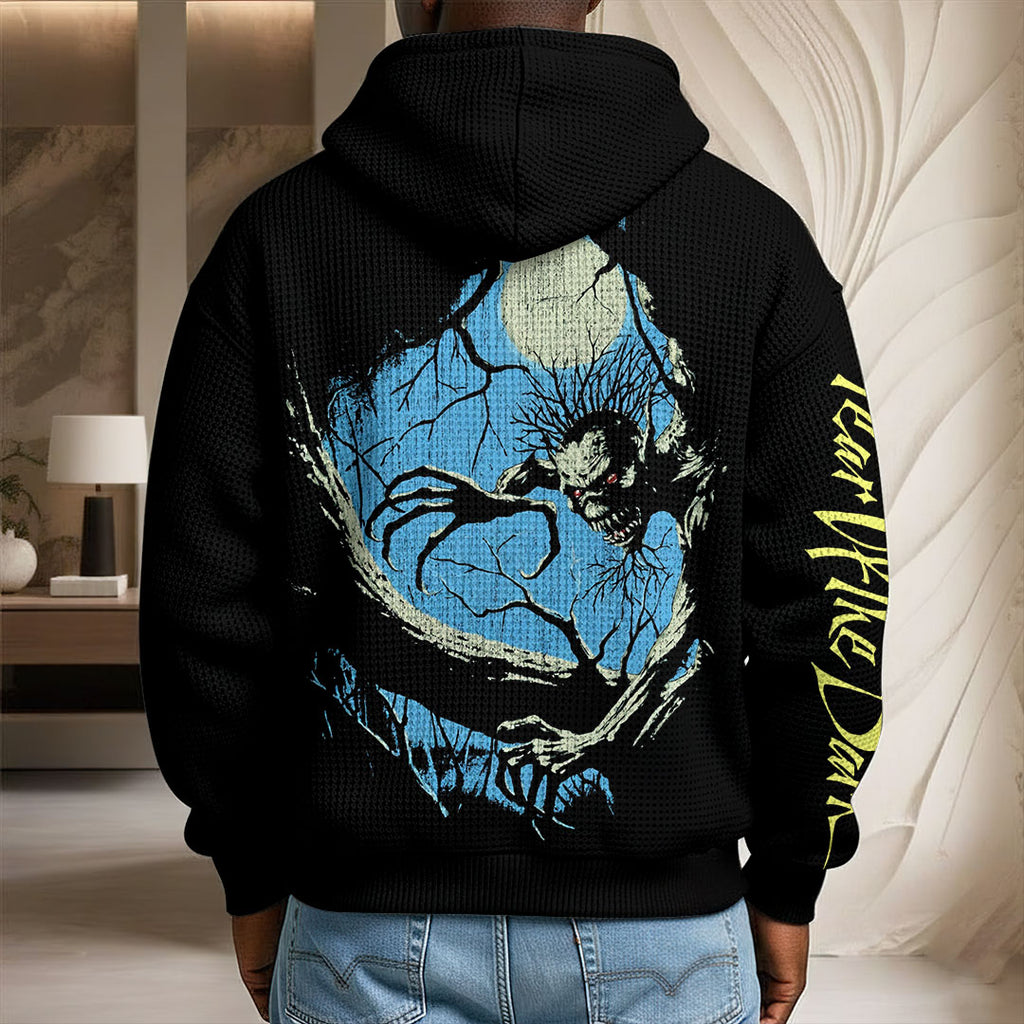 Iron Maiden 3D Unisex Waffle Hoodie – TANTN21644