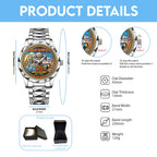 Iron Maiden 50th Anniversary Alloy Luxury Quartz Watch – MAITM14240