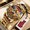 Iron Maiden 50th Anniversary Alloy Luxury Quartz Watch – MAITM14242