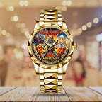 Iron Maiden 50th Anniversary Alloy Luxury Quartz Watch – MAITM14242
