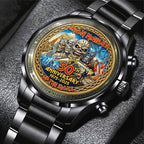 Iron Maiden 50th Anniversary Black Stainless Steel Watch – MAITM14241