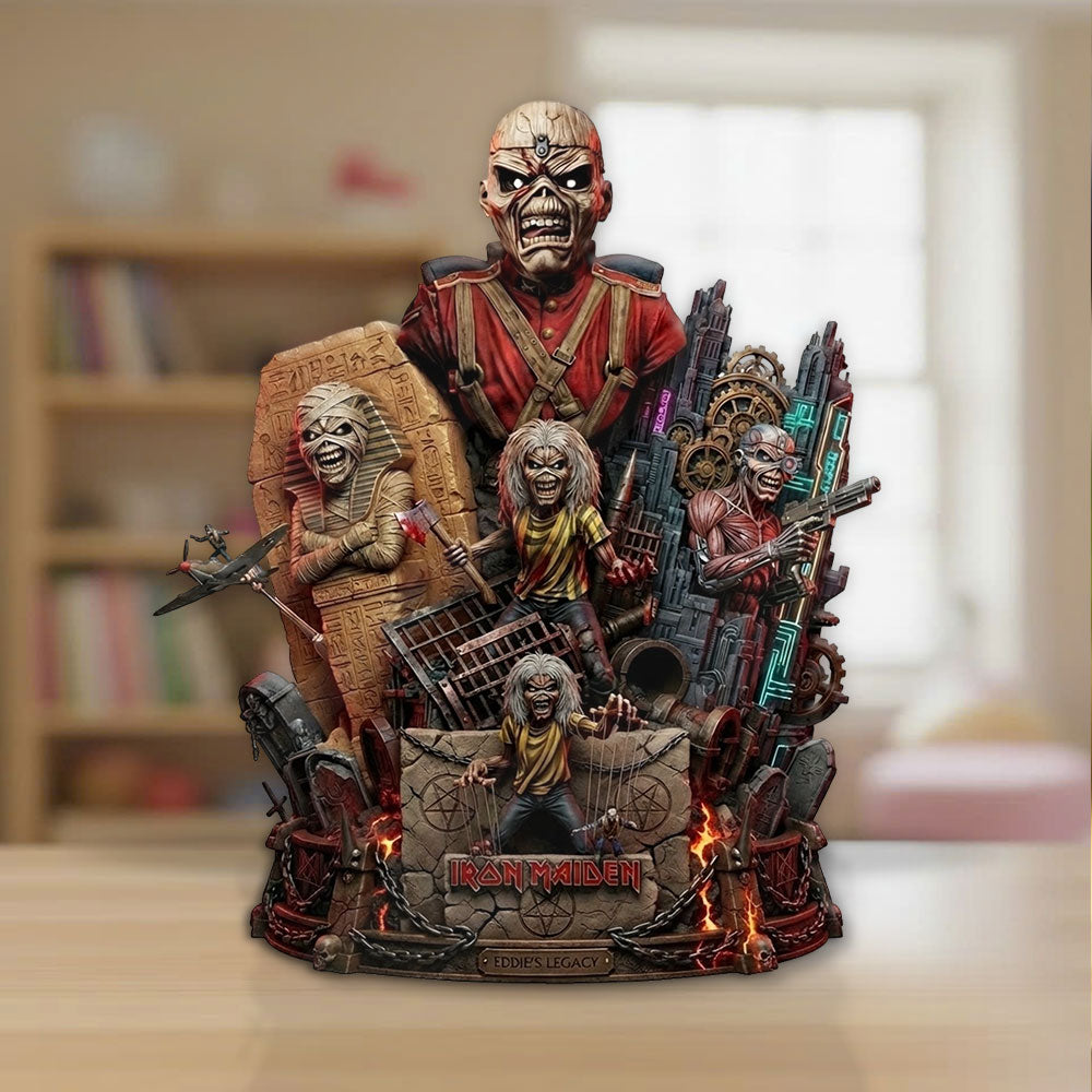 Iron Maiden Custom Shape Acrylic Plaque – TMTHU7189