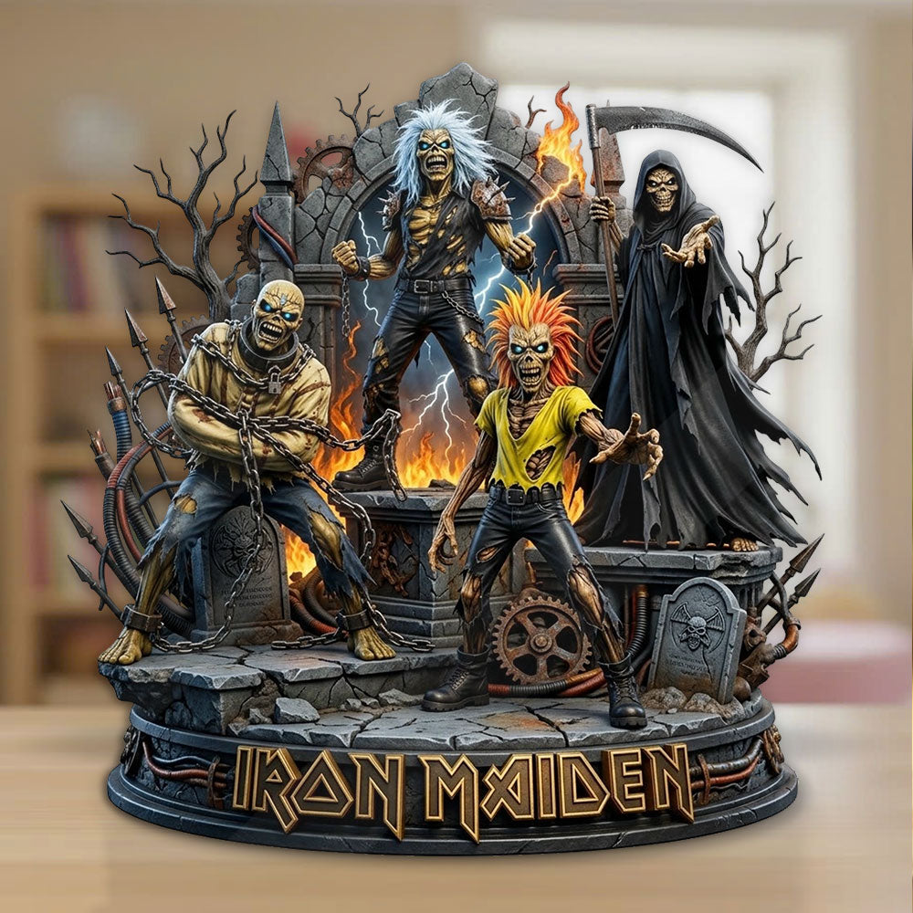 Iron Maiden Custom Shape Acrylic Plaque – TMTHU8133
