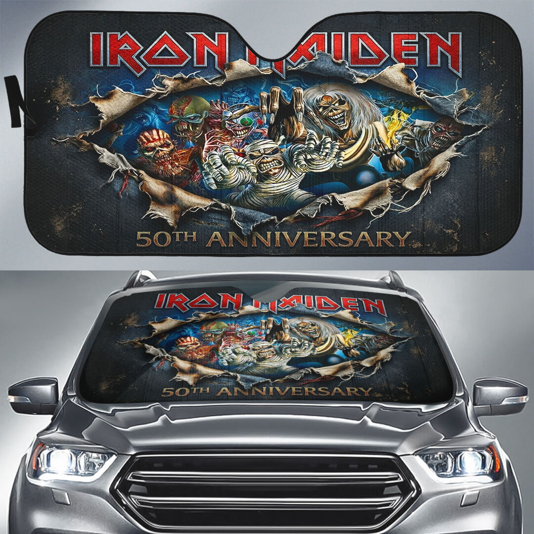 Iron Maiden Auto Sun Shade – TMTHU6550