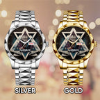 Iron Maiden Alloy Luxury Quartz Watch – GNE 3988
