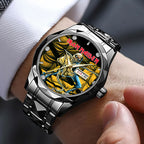 Iron Maiden Alloy Luxury Quartz Watch – HOATT 11416