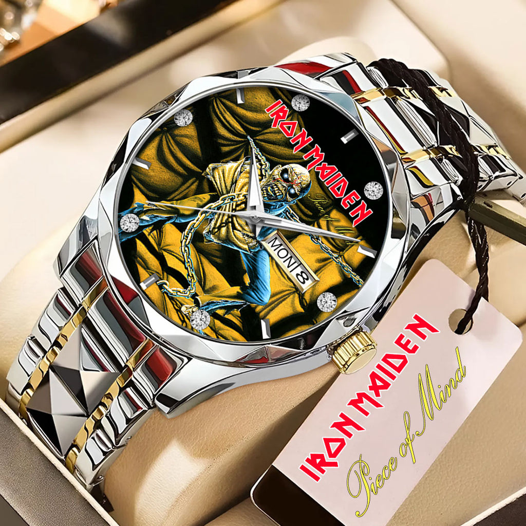 Iron Maiden Alloy Luxury Quartz Watch – HOATT 11416