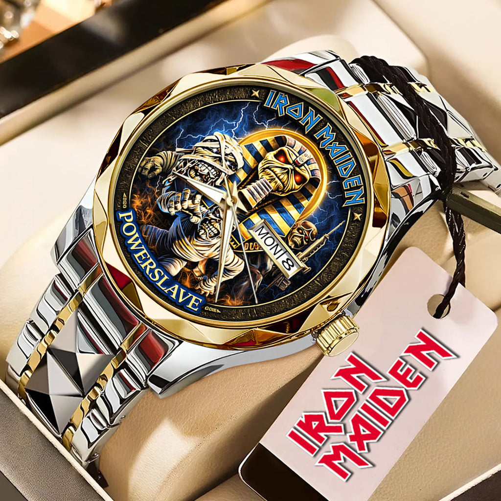 Iron Maiden Alloy Luxury Quartz Watch – VANDH5126