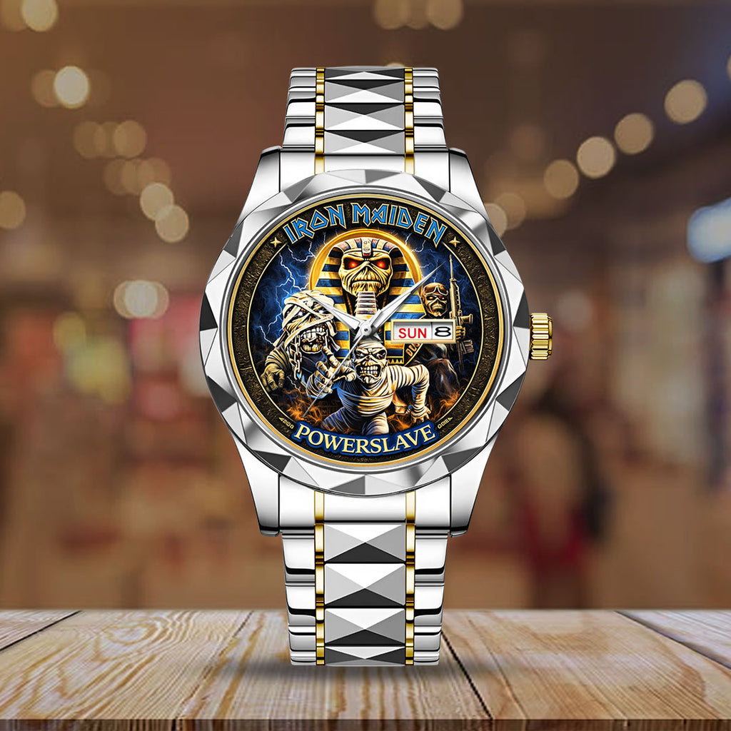 Iron Maiden Alloy Luxury Quartz Watch – VANDH5126