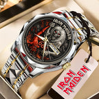 Iron Maiden Alloy Luxury Quartz Watch – VANDH5127