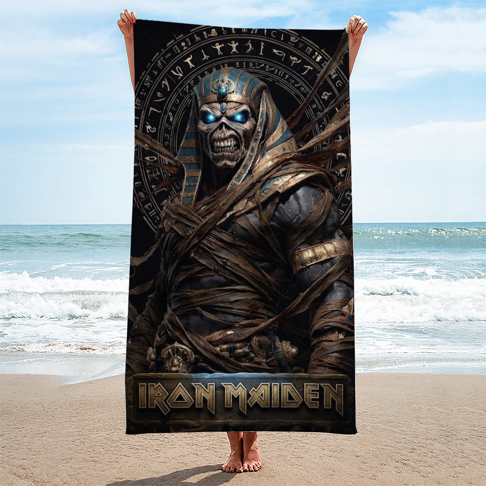 Iron Maiden Rectangle Beach Towel – TMTHU7611
