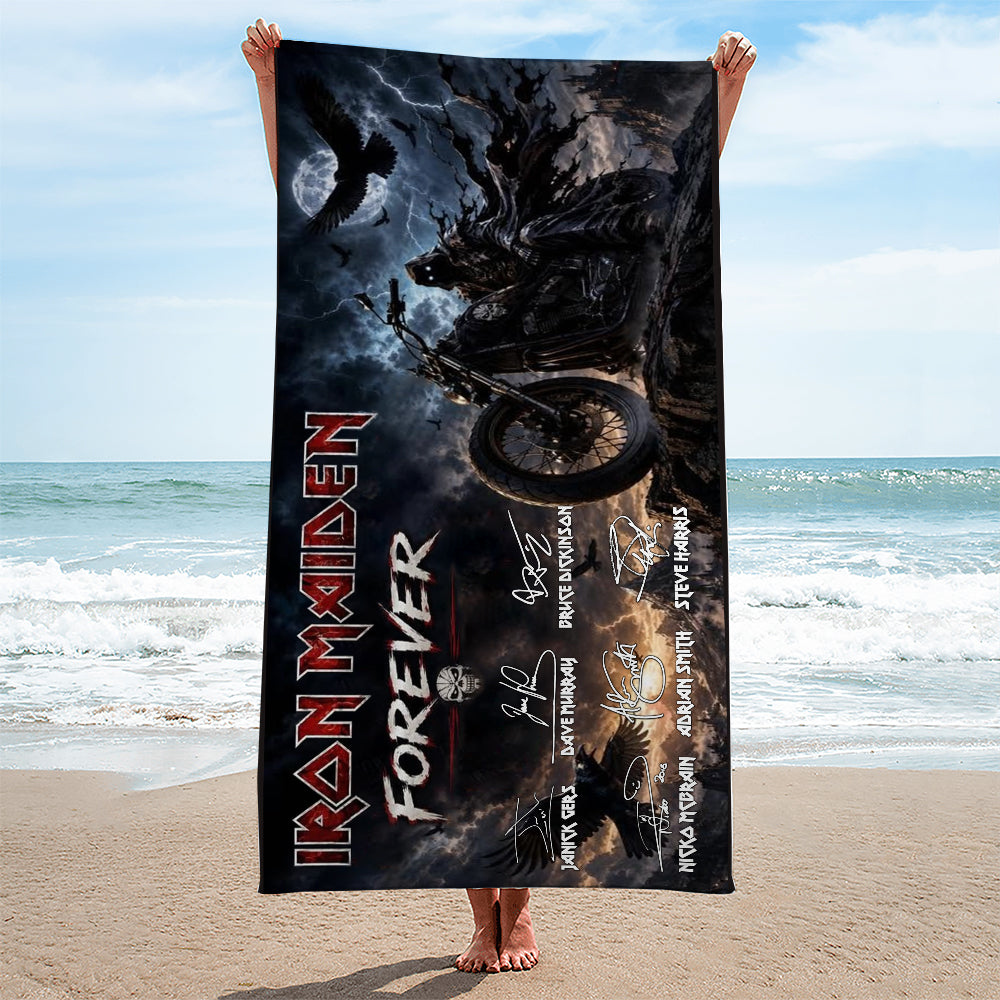 Iron Maiden Rectangle Beach Towel – TMTHU7883