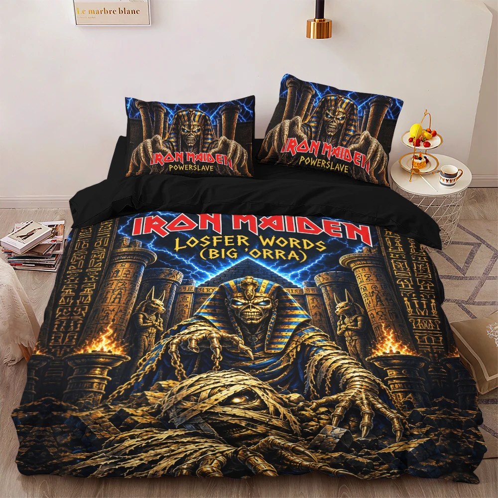 Iron Maiden 3-Piece Duvet Bedding Set – TMTHU9912