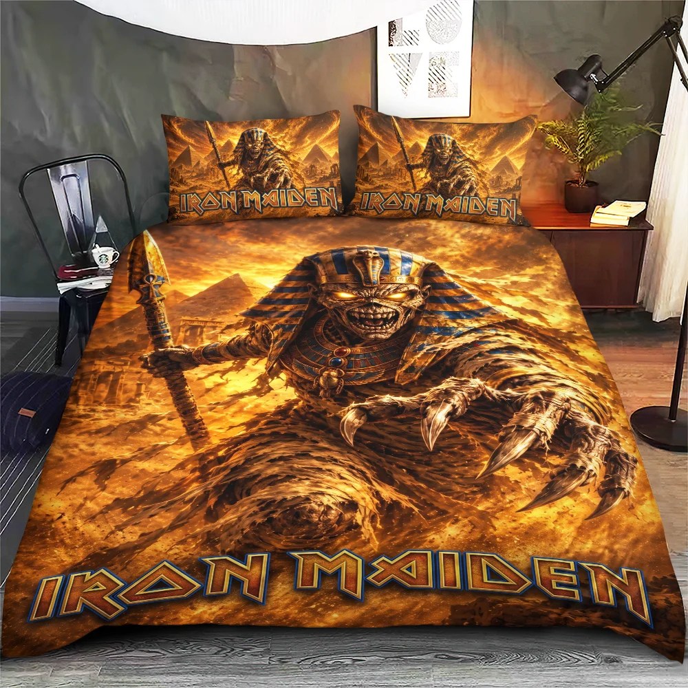Iron Maiden 3-Piece Duvet Bedding Set – TMTHU9921