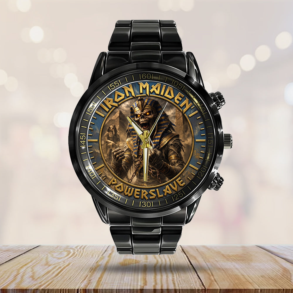 Iron Maiden Black Stainless Steel Watch – TMTHU7574