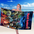 Iron Maiden Rectangle Beach Towel – HOATT 11101