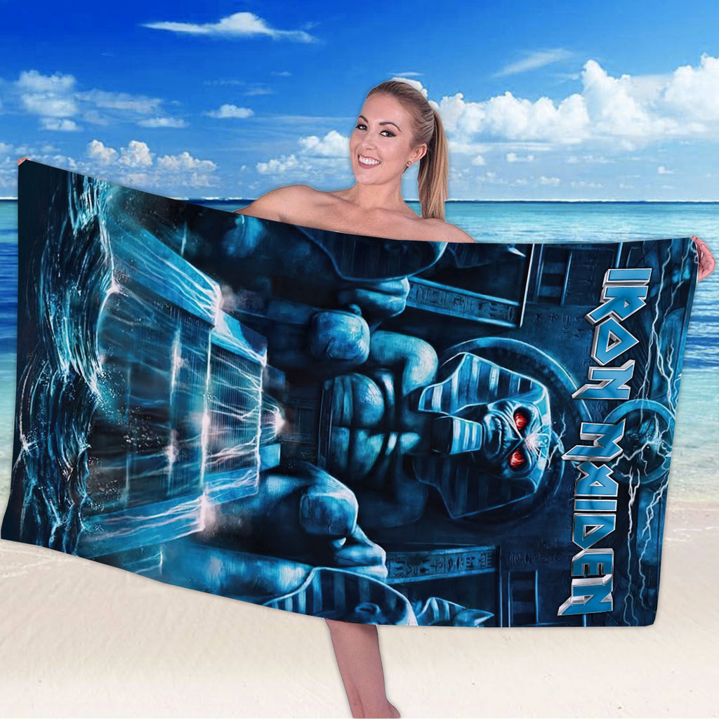 Iron Maiden Rectangle Beach Towel – HOATT 11701